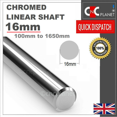16mm smooth chromed steel - 16mm,