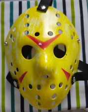 Yellow Hockey Mask Plastic
