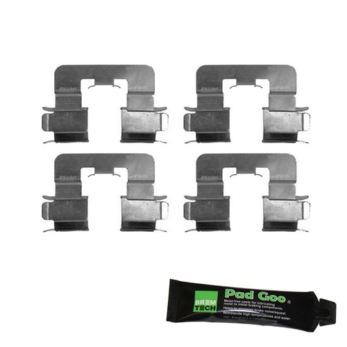 Rear brake pad - fitting, kit