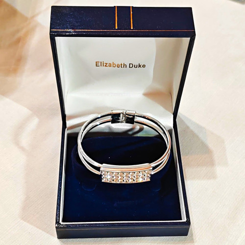 Elizabeth duke silver tone - silver,