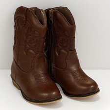 Cat & Jack Brown Cowboy Boots