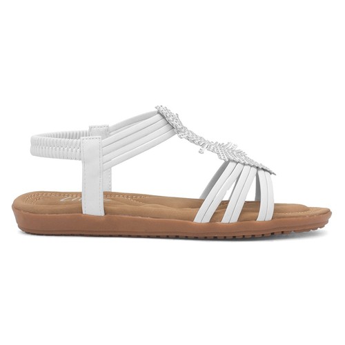 Lilley womens sandals white - womens,