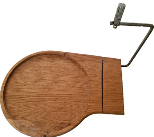 Vintage wooden cheese - vintage,