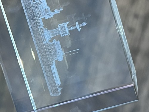 Balmoral crystal glass - 3d,
