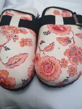Cath Kidston floral Mule Slippers Size 3-4