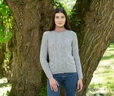 SAOL Cable Knit Sweater Irish