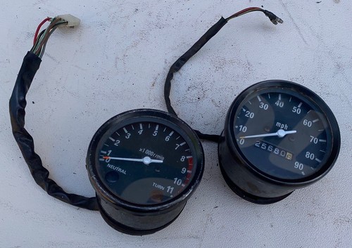 Kawasaki kh100 clocks - kawasaki,