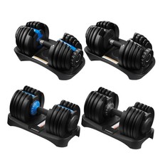 Adjustable Dumbbells 24kg Home