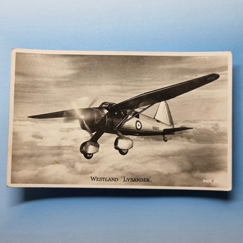 Ww2 aircraft postcard c1940 - aircraft,