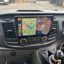 Car Radio For Ford Transit Custom 2018-2023 Carplay Android14 GPS Sat Head Unit