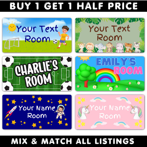 Custom room sign - sign, kids