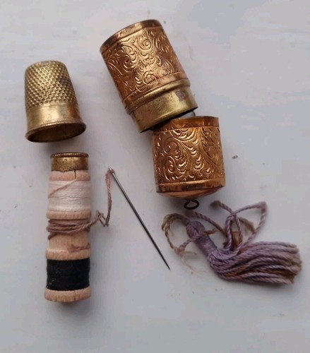 Victorian antique needle - victorian,