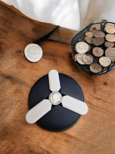 Coin cleaning vice metal - vice,