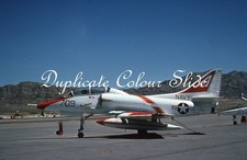 US Navy TA-4J Skyhawk 158101, c1970s, Dup Colour Slide, Aviation Aircraft
