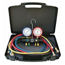 CPS Vortech 4 Valve Manifold Set 5x Hoses Air Conditioning Multi Gas MV4KS5C