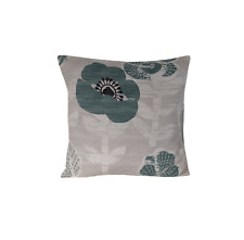 Handmade Cushion Cover in Next Teal Bold Floral 16"