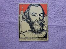 CANADIAN PACKAGE ISSUE SHREDDED WHEAT NABISCO c1953 - # CAPTAIN JOHN SMITH  GD