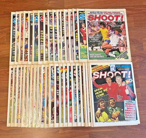 Vintage shoot football - vintage, shoot!