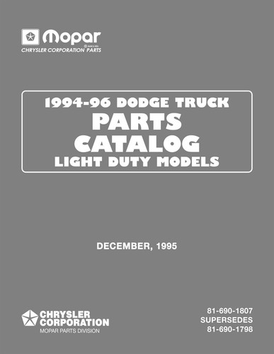 1994 1996 dodge ram - dodge,