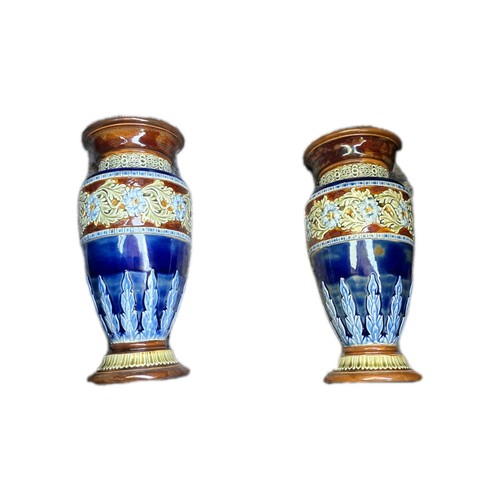 Pair doulton lambeth - pair, of