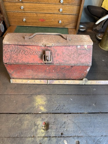 Vintage halfords barn toolbox - barn,