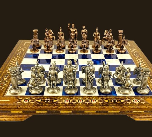 Chess set handmade - chess,