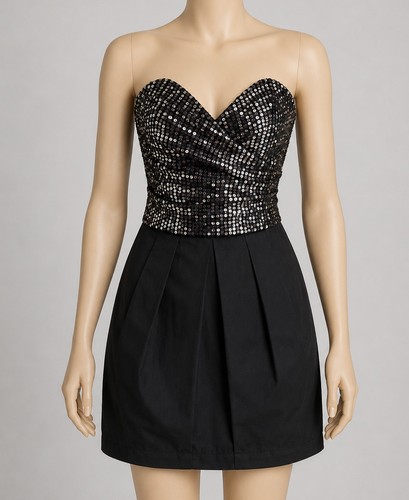 Lipsy black tulip mini dress - tulip,