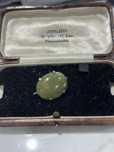 Brooch connemara marble jasper - brooch,
