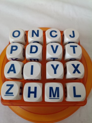 Boggle dice full set - boggle,