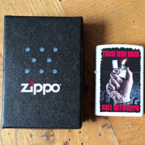 Zippo metal pocket lighter - zippo,