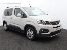 2019/69 Peugeot Rifter Horizon RS SWB 1.5 Blue Hdi Wheelchair Accessible Vehicle