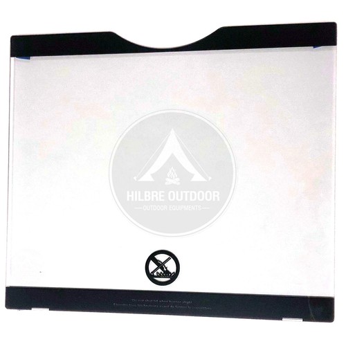 Spare clear glass lid g998 - glass, g998.bk