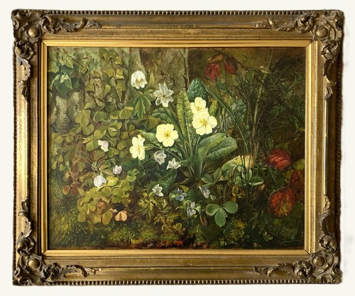 Victorian still life - life,, woodland