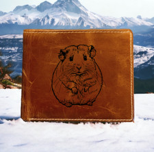 Chinchilla Leather Wallet