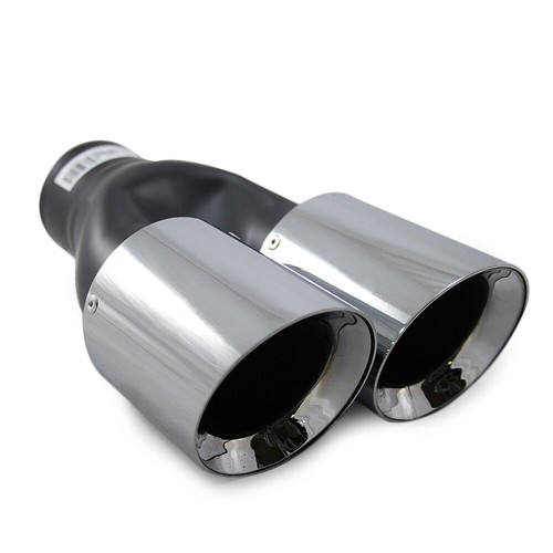 Twin exhaust tip trim - trim, pipe