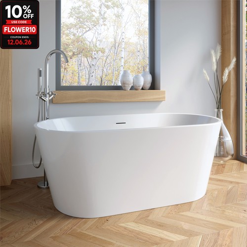 Freestanding double ended bath - freestanding,