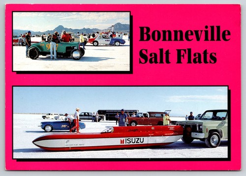Bonneville salt flats desert - bonneville,