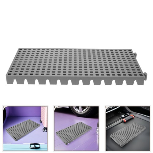 Grey car wash mat - pp,