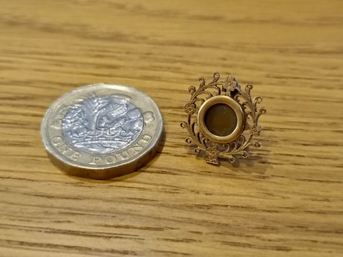 Antique miniature picture - miniature,