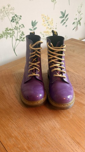 Doc martins purple - doc,