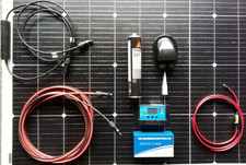 250 WATT SOLAR PANEL KIT flexi MOTORHOME T4 T5 T6 VW T25 CAMPER CARAVAN 30A 250w