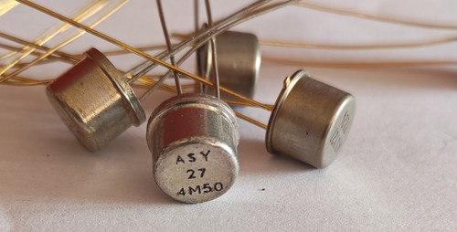 Asy27 germanium pnp transistor - germanium,