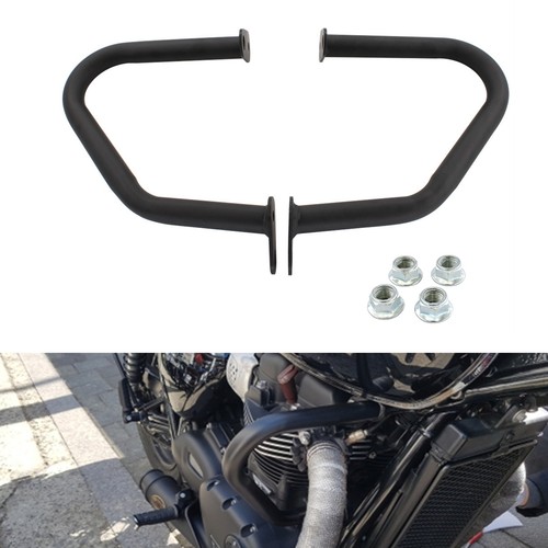 Black engine guard - engine,