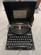 Remington Portable Typewriter No.EC. 57139