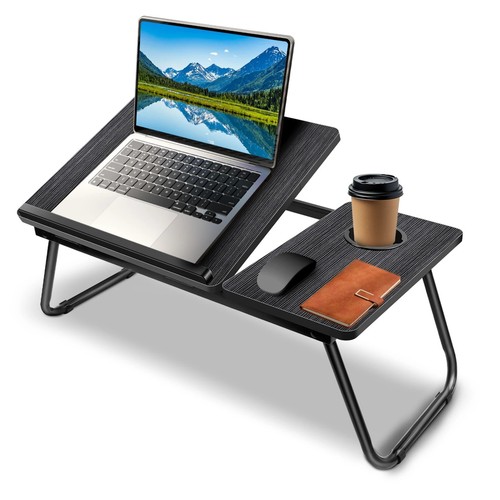 Folding laptop table stand bed - laptop,