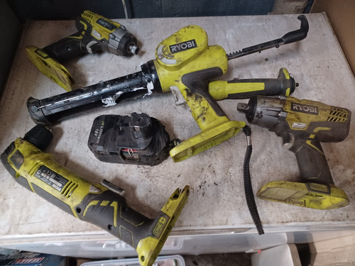 Ryobi 18v tools - ryobi,