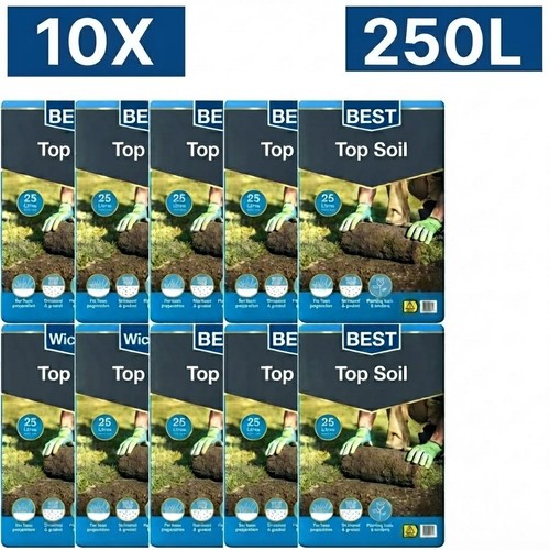 250l top soil 25l bulk - 10, x