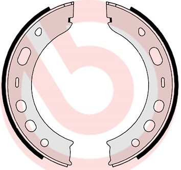 New brake shoe set parking - shoe, set,