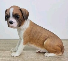 boxer dog Puppy ornament Danbury Mint 