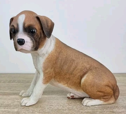 Boxer dog puppy ornament - puppy,